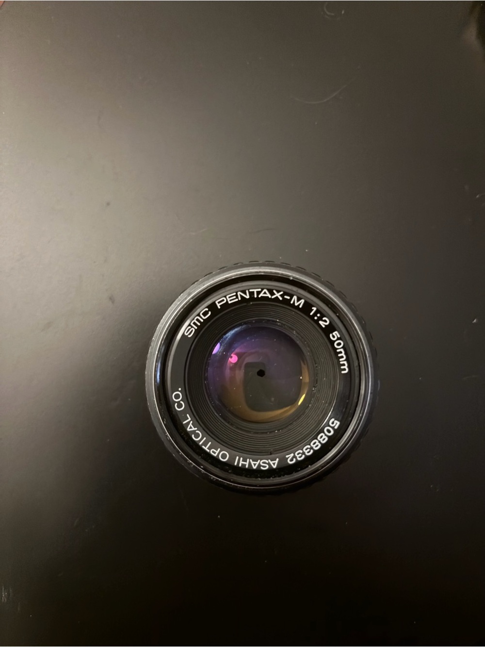 Pentax 35mm Film Camera Pentax-M 50mm f/2 Manual Focus Lens PK Mount